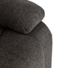 Polohovacie kreslo, sivá, látka, TV-4086 GREY2