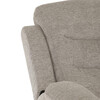 Polohovacie kreslo, béžová, látka, TV-4086 LAN2