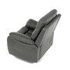 TV-4092 GREY3 - TV a relaxačné kreslo s manuálnym ovládaním, poťah šedá látka v dekore vintage
