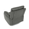 TV-4092 GREY3 - TV a relaxačné kreslo s manuálnym ovládaním, poťah šedá látka v dekore vintage