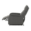 TV-5482 GREY2 - Kreslo polohovacie, eletrické, šedá látka.