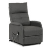 TV-5482 GREY2 - Kreslo polohovacie, eletrické, šedá látka.
