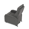 TV-5482 GREY2 - Kreslo polohovacie, eletrické, šedá látka.