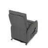 TV-5482 GREY2 - Kreslo polohovacie, eletrické, šedá látka.