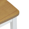 VESPA OAK - Jedálenský set 1+4, rozmer stola 120x75x75 cm, MDF, dyha, masívne nohy, morenie dub
