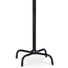 80609-A BK - Vešiak stojanový, kovová konštrukcia, čierny leský lak, výška 182 cm, nosnosť 10 kg