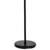 83766-02A BK - Vešiak stojanový, kovová konštrukcia, čierny matný lak, výška 170 cm, nosnosť 10 kg