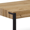 Konferenčný stolík 110x60cm, mdf, divoký dub, AHG-250 OAK