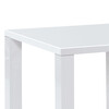 AT-3005 WT - Jedálenský stôl 80x80x76 cm, vysoký lesk biely