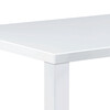AT-3006 WT - Jedálenský stôl 120x80x76 cm, vysoký lesk biely