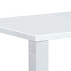 AT-3008 WT - Jedálenský stôl 160x90x76 cm, vysoký lesk biely
