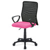 KA-B047 PINK - Kancelárska stolička, látka MESH ružová / čierna, plyn.píst
