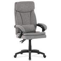 KA-Y362 GREY - Kancelárske kreslo, poťah šedá látka, permanent contact mechanizmus s aretáciou