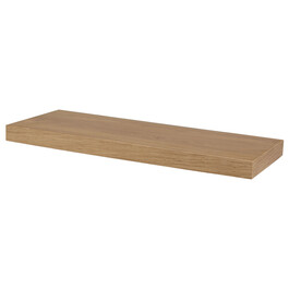 P-001 DUB - Polička nástenná 60 cm, MDF, 3D dekor prírodný dub, balené v ochrannej fólii