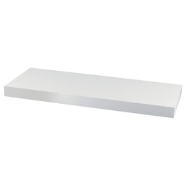 P-001 WT2 - Polička nástenná 60 cm, MDF, farba biely mat, balené v ochrannej fólii