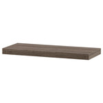 P-001 SON2 - Nástěnná polička 60cm, barva tmavý sonoma dub. Baleno v ochranné fólii.