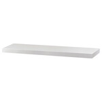 P-005 WT - Polička nástenná 80 cm, MDF, farba biely vysoký lesk, balené v ochrannej fólii