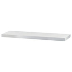P-013 WT2 - Polička nástenná 90 cm, MDF, farba biely mat, balené v ochrannej fólii