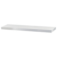 P-013 WT2 - Polička nástenná 90 cm, MDF, farba biely mat, balené v ochrannej fólii