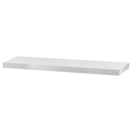 P-013 WT2 - Polička nástenná 90 cm, MDF, farba biely mat, balené v ochrannej fólii