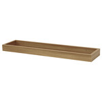 P-011 OAK - Nástenná polička, farba OAK