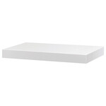 P-023 WT2 - Polička nástenná 40 cm, MDF, farba biely mat, balené v ochrannej fólii
