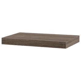P-023 SON2 - Polička nástenná 40 cm, MDF, 3D dekor dub sonoma dark, balené v ochrannej fólii