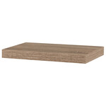 P-023 SON1 - Polička nástenná 40 cm, MDF, 3D dekor dub sonoma, balené v ochrannej fólii