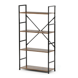 Regál, mdf, hnedá, GD-224 OLW