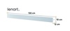 Lenart Concept Pre vnútorné police 130 cm biela (CP-14)