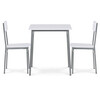 Jedálenský set s 2 stoličkami, 70x70x76cm, mdf AUT-O2122 WT