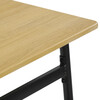 Jedálenský set s 2 stoličkami, 70x70x76cm, mdf, divoký dub, AUT-O2121 OAK