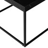 Konferenčný stolík 110x60x45cm, mdf, mramor, CT-V2011 BK