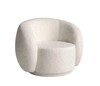 ARES kreslo svetlo šedá látka