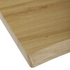 Jedálenský stôl 180x90cm, mdf, divoký dub, HT-F4318 OAK