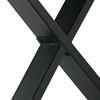 Jedálenský stôl 180x90cm, mdf, sivý dub, HT-F4318 GREY