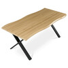 Jedálenský stôl 180x90cm, mdf, divoký dub, HT-F4318 OAK