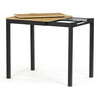 Jedálenský stôl rozkladací 60-90x60 cm, melamín, dub, GDT-206 OAK