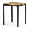 Jedálenský stôl rozkladací 60-90x60 cm, melamín, dub, GDT-206 OAK