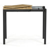 Jedálenský stôl rozkladací 60-90x60 cm, melamín, dub, GDT-206 OAK