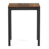 Jedálenský stôl rozkladací 60-90x60 cm, melamín, old wood, GDT-206 OLW2