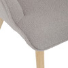 Relaxačné kreslo, sivá, látka bouclé, AK-319 GREY2