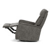 Polohovacie kreslo, sivá, látka, TV-H9327 GREY2