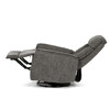 Polohovacie kreslo, sivá, látka, TV-H9327 GREY2