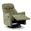 Polohovacie kreslo, zelená, látka, TV-H9327 GRN2