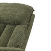 Polohovacie kreslo, zelená, látka, TV-H9327 GRN2