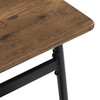 Jedálenský set so 4 stoličkami, 110x70x76cm, mdf, old wood, AUT-O2155 OLW