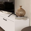 BOLD TV stolík na nožičkách, biela