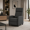 Polohovacie kreslo, sivá, látka, TV-W3397 GREY2