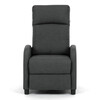Polohovacie kreslo, sivá, látka, TV-W3397 GREY2